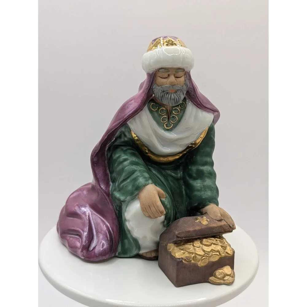 Hallmark Ornaments 1999‎ Blessed Nativity Balthasar Casper Melchior 3 Magi's